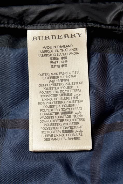 burberry thailand|burberry made in thailand.